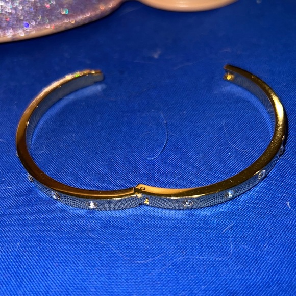 Kate Spade Hinge Bracelet - Gold Tone - Picture 4 of 6
